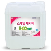 에코지엥 스케일 제거제 식기세척기 커피머신 청소, 에코지엥 스케일제거제 18.75L