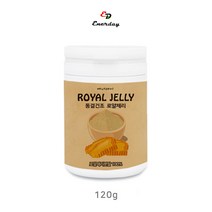 에너데이 로얄제리분말 동결건조 로얄락틴 성장호르몬 단백질 미네랄 하이드록시데센산 항산화 혈행건강 면역력 호주산, 2개, 120g