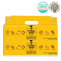 잇츠리얼넛츠 리얼세븐 하루건강견과 프로틴플러스 넛츠앤치즈 2박스(총 50봉)