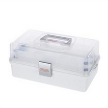 JEK285513공구상자 약상자 소품함 애니박스 소형 화이트