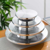 도자기 물레 회전판 인버터 공방 손물레 도예기 도자, 알루미늄 합금 실버 턴테이블 30cm