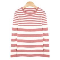 니티아 여성용 휘키스 라운드 니트
