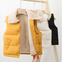 소소키즈 아동 공용 양털 집업 패딩 조끼 유아 키즈 주니어 가을 겨울 베스트