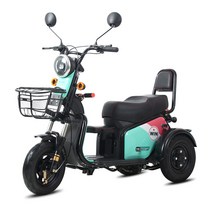 노인용 삼륜전기자전거 스쿠터 접이식 마실 세발 배민, 상세이페이지 참고, 레드48V12A/Tianneng48V