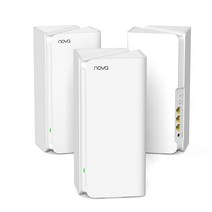 Tenda AX5400 메시 Wi-Fi 6 시스템 Nova MX15 Pro - 7300제곱피트 Wi-Fi 커버리지 - 전체 홈 Wi-Fi 6 메시 시스템 - 200개의 장치를 위한