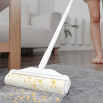 무배 3시출고 돌돌이밀대 사선 롱핸들 돌돌이청소기 롤 테이프 클리너 리필 16cm, 16cm 원쁠원세트