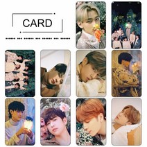 10 개/대 GOT7 앨범 Photocard 스티커 학생 크리스탈 카드 팬 컬렉션 선물, [01] 01