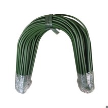 활대 비닐하우스 온실 u자 텃밭 만들기 아치형 10개입, 지름11mm폭50cm높이47cm(10개입)