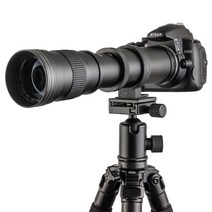 카메라 초망원 줌 렌즈 420-800mm 망원렌즈, E 총검 흰색 패키지 1