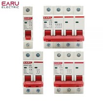 DZ47 1-4P 3A-63A 400V c형 미니 회로 차단기 MCB 단락 과부하 보호기 35mm Din 레일 마운트 차단 용량 6KA, 03 3P_02 6A