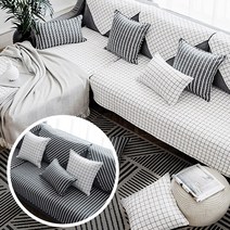 누빔 3 4 인용 넓은 쇼파 소파 패드 커버 카바 매트