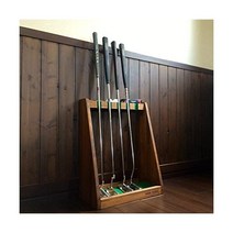 WOOD WORKS 골프채 거치대 스탠드 퍼터 5개용