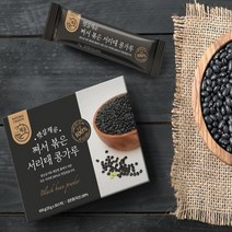 [햇살채운] 쪄서 볶은 서리태 콩가루 30봉 x 4박스 (총 120봉), 단품