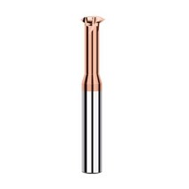 충전식 예초기 엔드밀 1pcs CNC HRC 60 도 카바이드 단일 치아 스레드 밀링 M1 M12 M14 M16 M2 M25 M3M24 솔리드 커터, (((M10X1.5XD8X100+Single tooth