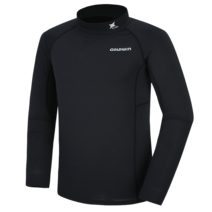 GOLDWIN 이너웨어 하이 넥 탑(GST7XH75)-BLACK BLACK
