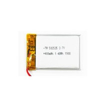 리튬폴리머 배터리 3.7V 400mAh KC인증