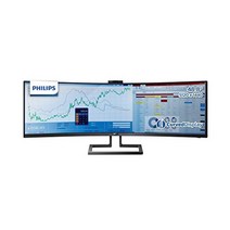 PHILIPS 모니터 디스플레이 499P9H111 (49인치32:9곡면 디스플레이5년 보증 [Display HDR 400]인증HDMIDisplayPortUSB Type-CWDHD)