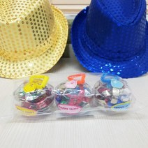 el3863 해피샷 카니발 폭죽 3p 폭죽/생일폭죽/폭죽종류/종이꽃가루/분수폭죽