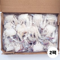 절단꽃게 S M L 2L 3L 450g 꽃게탕 냉동꽃게 냉동게, 절단꽃게 S 450g, 2팩