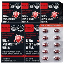 본트비 혈압 코엔자임Q10 코큐텐 항산화 밸런스, 60캡슐, 5개