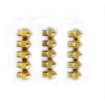 3d스캐너 3d스캔 5개/몫 3D 프린터 압출기 노즐 1.75mm 필라멘트 크기 0.2mm ultimaker MK7 MK8 Reprap tmc, 01 0.2 X 5