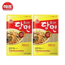 [해표] 쫄깃한 당면 500g, 2개