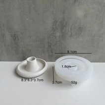 레진아트재료 키트 세트 몰드 러브 크리스탈 캔들 홀더 실리콘 몰드 DIY 스퀘어 에폭시 수지 주조 공예 양초 보관 몰드123216, V