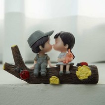 라스무스 사랑스러운 차량 악세사리 인형, 나무그레이커플, 1개