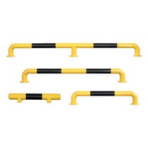 스틸 카스토퍼 볼라드 주차 충돌방지 가이드 공장안전가이드 창고 안전가이드 U형 M형 앙카식, 채널스틸스토퍼 2000x100x2.0