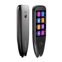북스캔 책스캔 BOELEO S50 사전 번역 펜 스캐너 3 "터치 스크린 무선 텍스트 스캐닝 읽기 장치 112 언, 01 Black