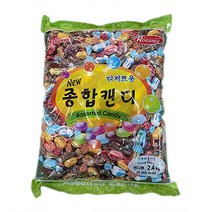 맛고을 종합캔디, 2.4kg, 1개