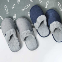 Outwell Winter 보송보송따뜻 골덴 남성 털실내화 2color