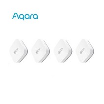 스마트 iot 홈 스위치 Aqara-온도 센서 오리지널 습도 센서 지그비 원격 제어 홈 샤오미 앱으로 작동 Mijia Hub Homekit, 4pcs