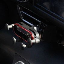 아반떼N 핸드폰 거치대 홀더, 레드, 1개