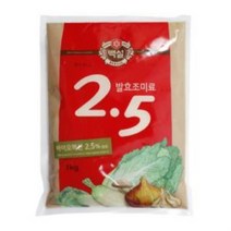 핵산2.5(발효조미료) 1kg 백설, 1