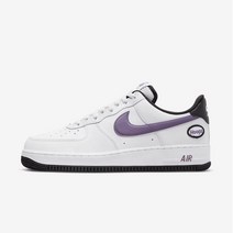 나이키 에어 포스 1 07 LV8 화이트 캐년퍼플 DH7440-100