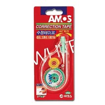 위dkai_아모스 수정 테이프 갑 10개 서류화일 문서정리 문구 용품 화이트 필기도구 지우개 학습 바인더 필기구 필기류 사무 테잎♥yum, ♥yomnomnom, ♥Joenujoeun♥