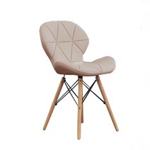 로얄다이아 에펠체어 큐브체어 에펠베이직체어 인테리어체어, 큐브체어 - 베이지