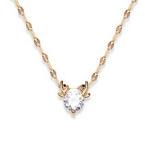 엘렌쥬얼리 14K 루돌프 큐빅 목걸이 42cm