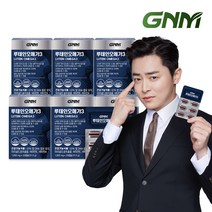 건조한 눈 개선 GNM 루테인 오메가3 3+3박스(총 6개월분) / 눈건강 비타민A 비타민E, 2) 루테인지아잔틴 아스타잔틴 1