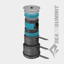 [텐잘남] SEATOSUMMIT 씨투써밋 알파 세트 4.2 알파 팬 20cm 세트(5종 12개), 알파 세트 4.2＋알파 팬 20cm