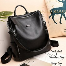 GM 착용하기 편하고 고급스러운 여성 소가죽 백팩 가방