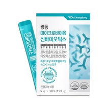 산바이오틱스 프로바이오틱스 유산균 판토텐산 아연 광동 30포, 2개