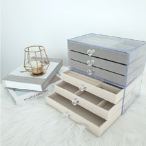 3단 투명 보석함 주얼리 보관함 주얼리박스 주얼리보관함