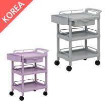 대경전자 핸드카트 601B(주방카트/드레싱카/서빙카/손수레), PULPLE, 1개