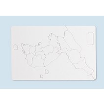 (TD) (재료) 우리나라지도 퍼즐