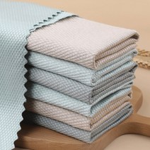 물먹는행주 물자국없는 만능 요술 비늘행주 세차타월 그릇닦는행주, 10개묶음(색상랜덤)