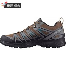 살로몬 Salomon 남성용 X 울트라 파이오니어 에어로 하이킹 슈즈 클라이밍 토피/조용한 쉐이드/말라드 블루 409272