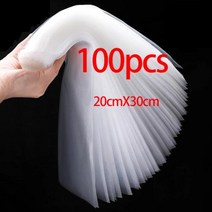 업소용 음식 진공 포장기 실링기 자동실링기 100pcs 진공 실러 가방 모터 제품 식품 공기 배출 포장 빈 저, 03 20X30 100pcs