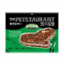 푸르미 펫스토랑 오리 큐브 300 강아지 간식 훈련 마른간식 댕댕이 수제